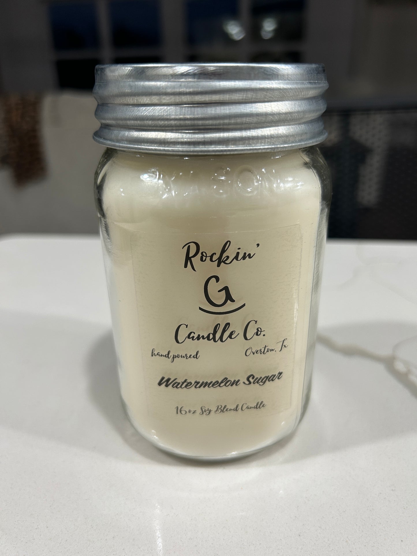 Farmhouse Mason Candle (16oz)