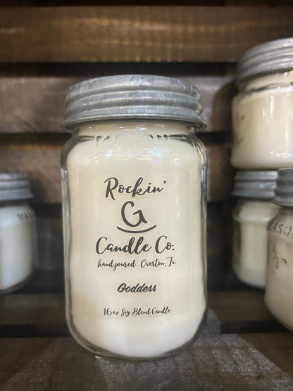 Farmhouse Mason Candle (16oz)