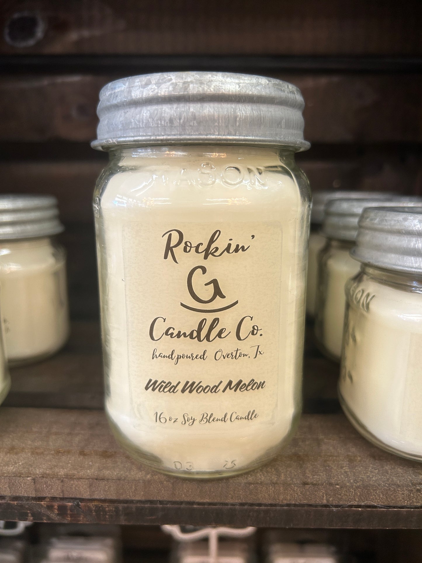 Farmhouse Mason Candle (16oz)