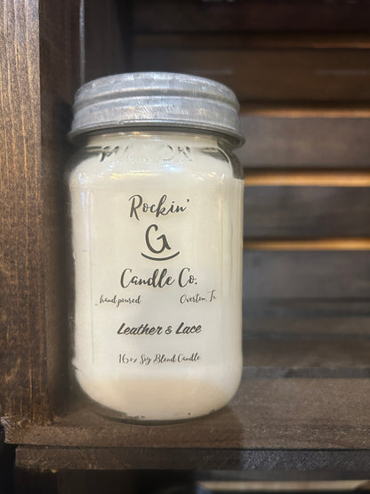 Farmhouse Mason Candle (16oz)