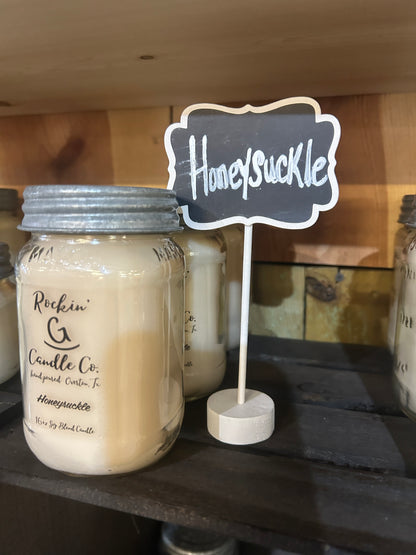 Farmhouse Mason Candle (16oz)