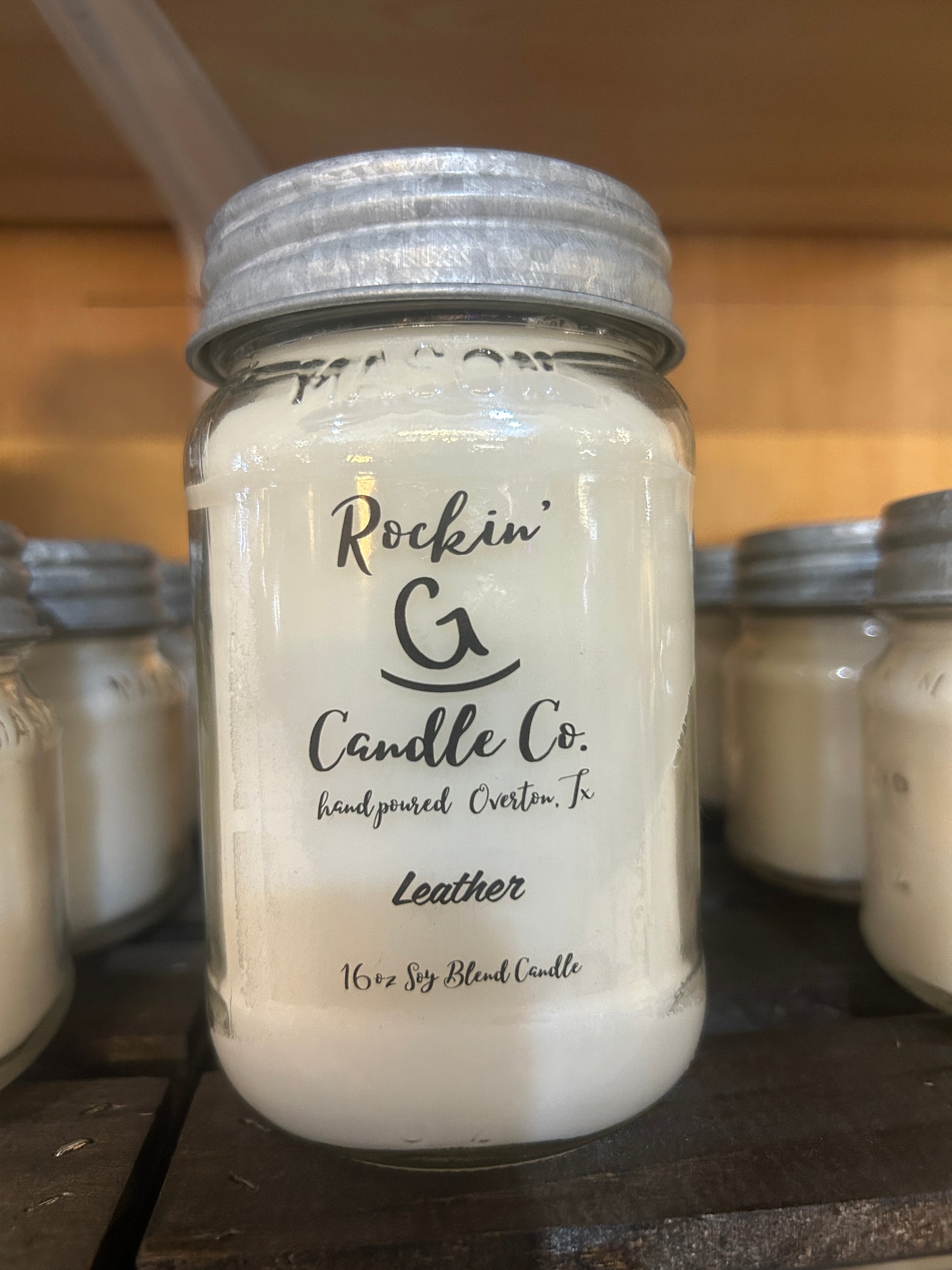 Farmhouse Mason Candle (16oz)