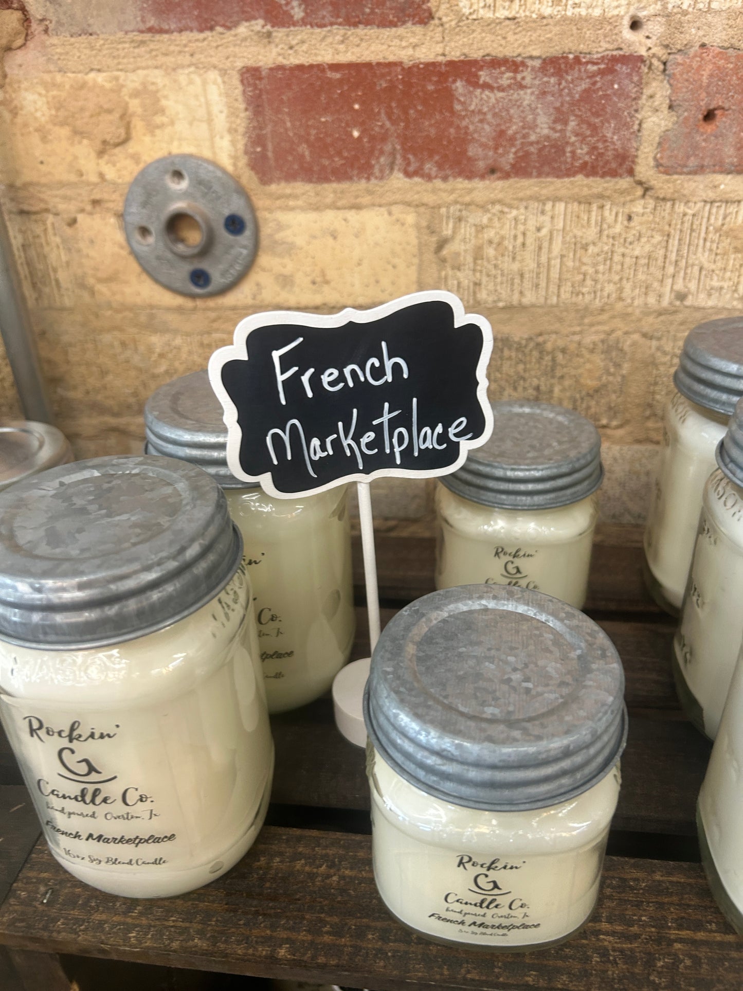 Farmhouse Mason Candle (16oz)