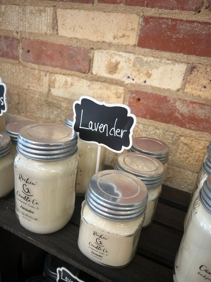 Farmhouse Mason Candle (16oz)