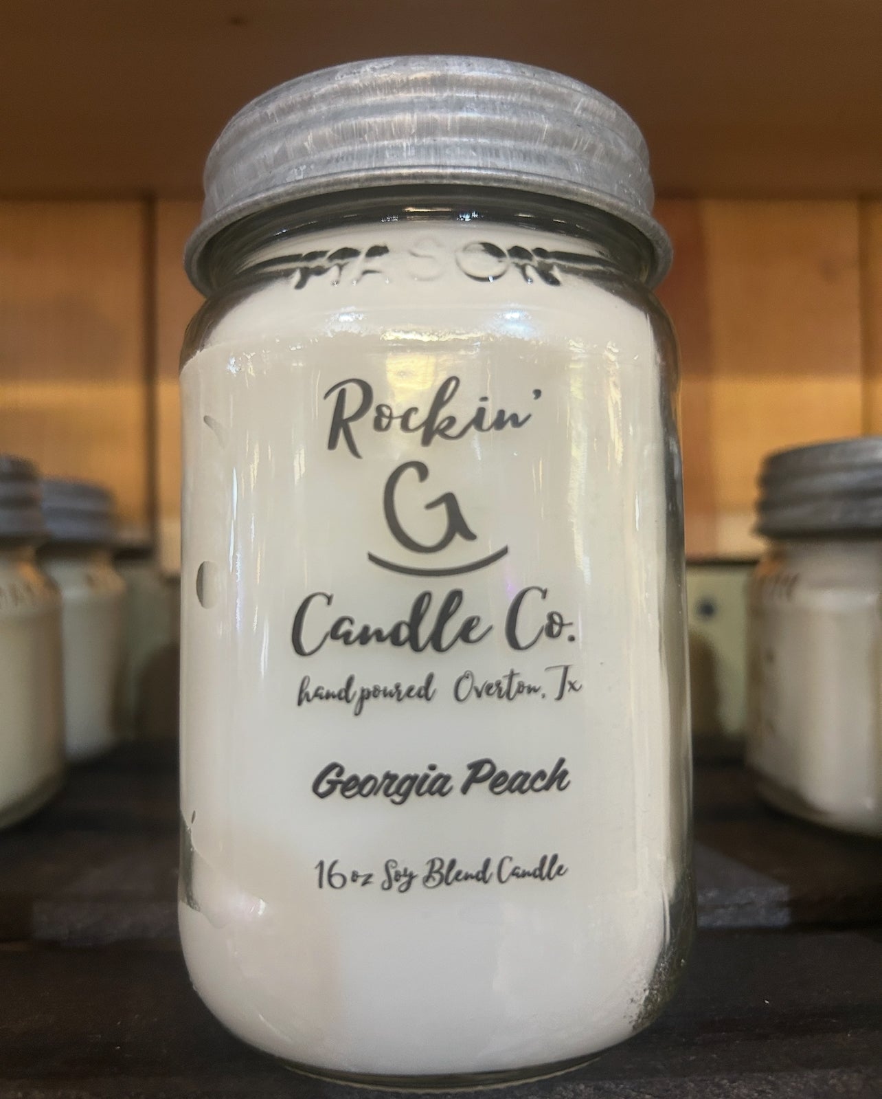 Farmhouse Mason Candle (16oz)