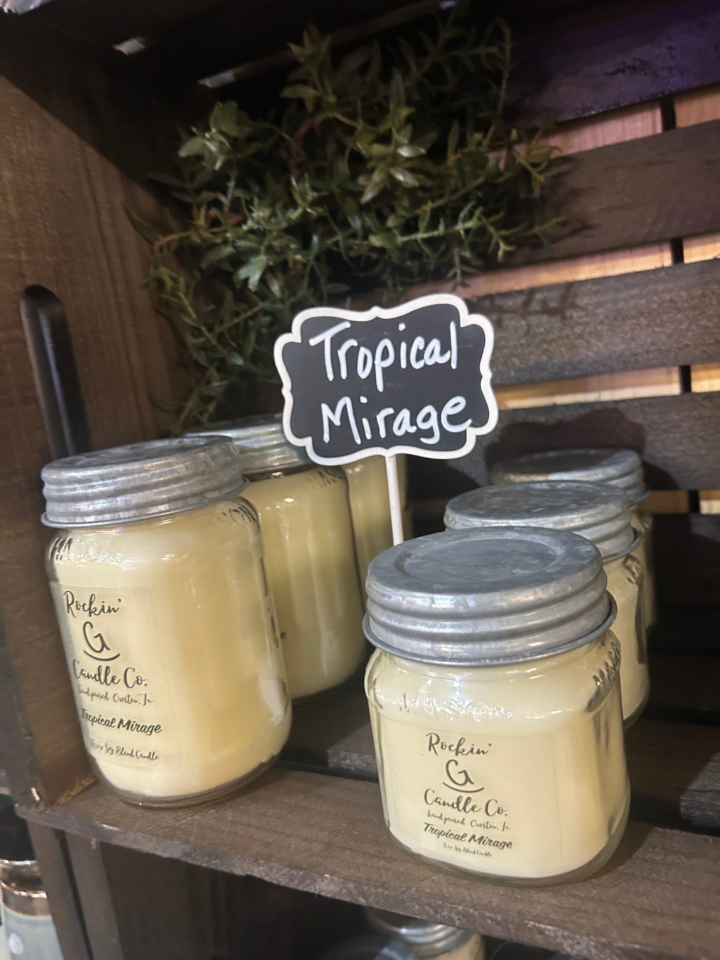 Farmhouse Mason Candle (16oz)