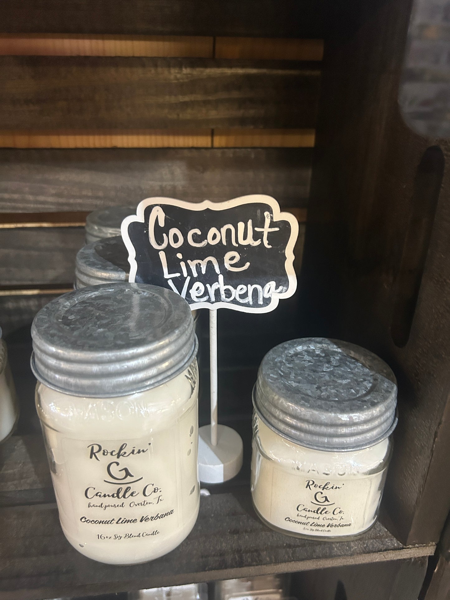 Farmhouse Mason Candle (16oz)