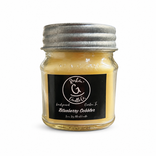 Blueberry Cobbler 8 oz candle
