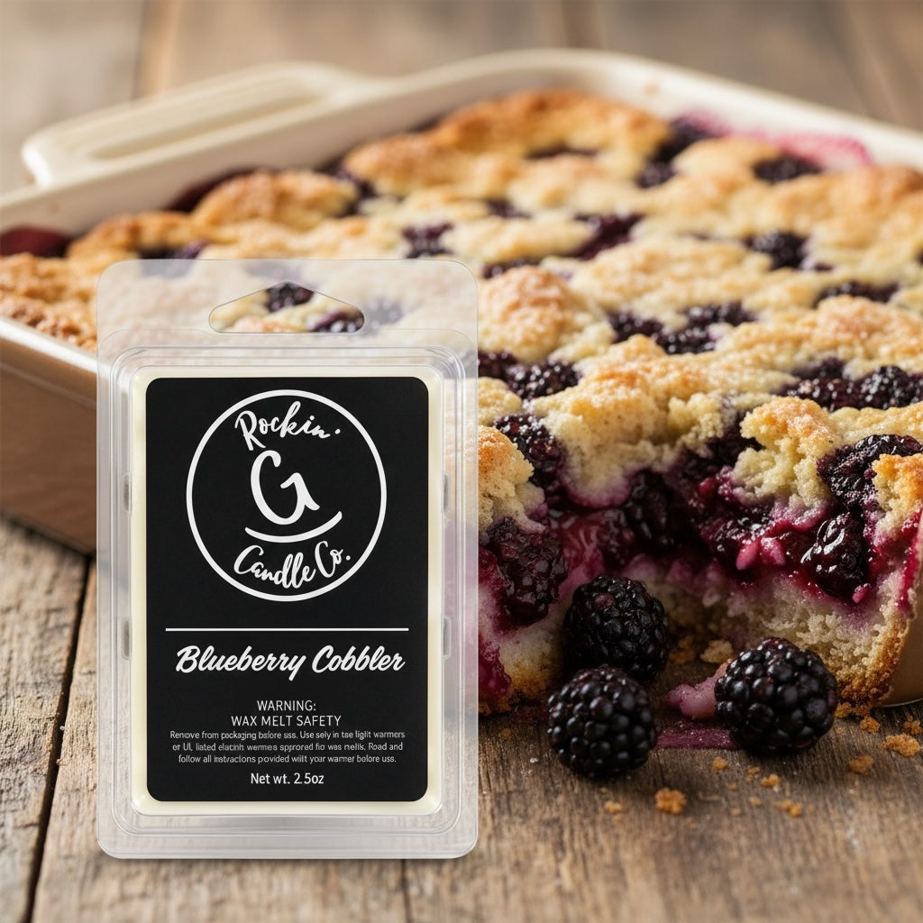 Rockin' G Candle Co. Blueberry Cobbler wax melt