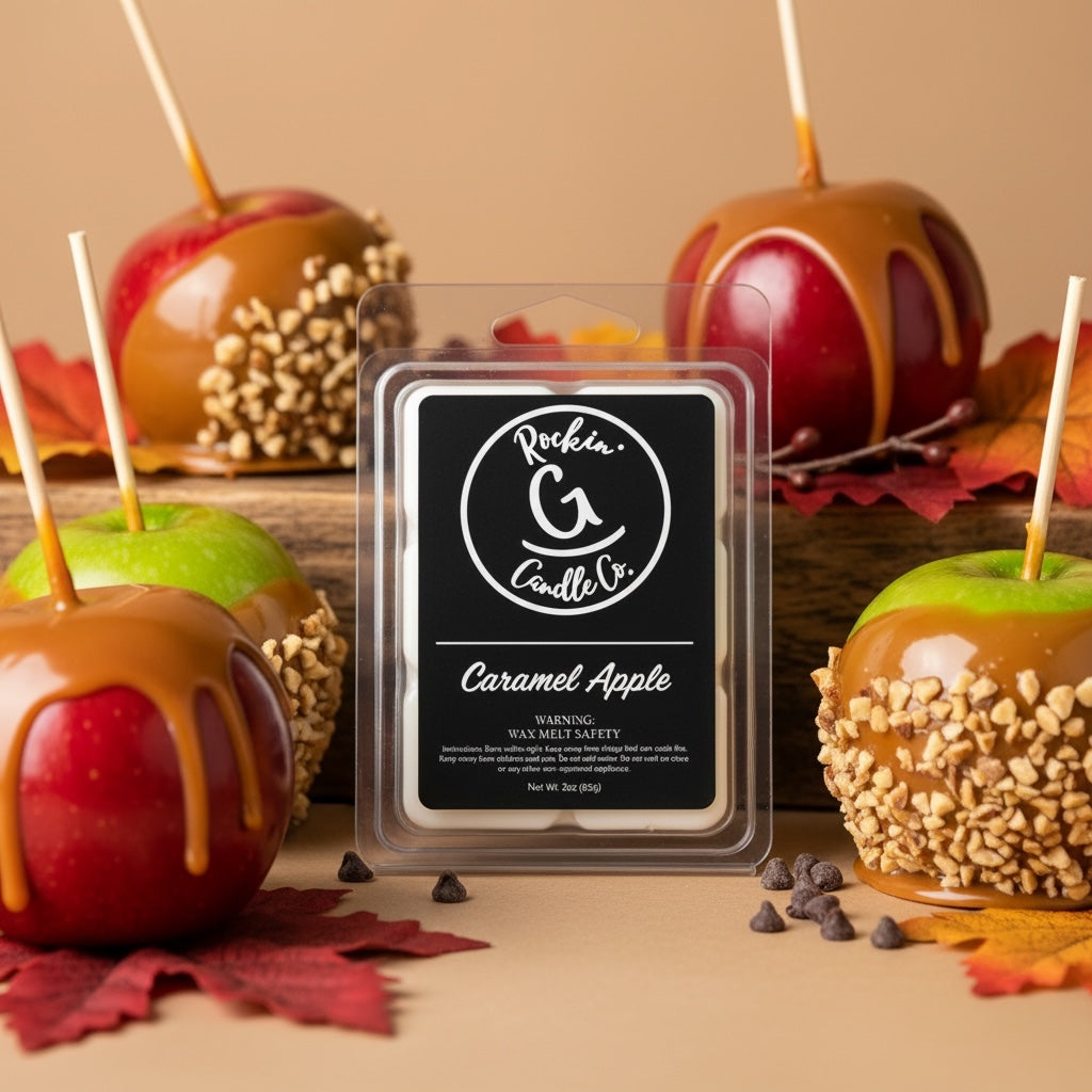 Rockin' G Candle Co. Caramel Apple wax melt